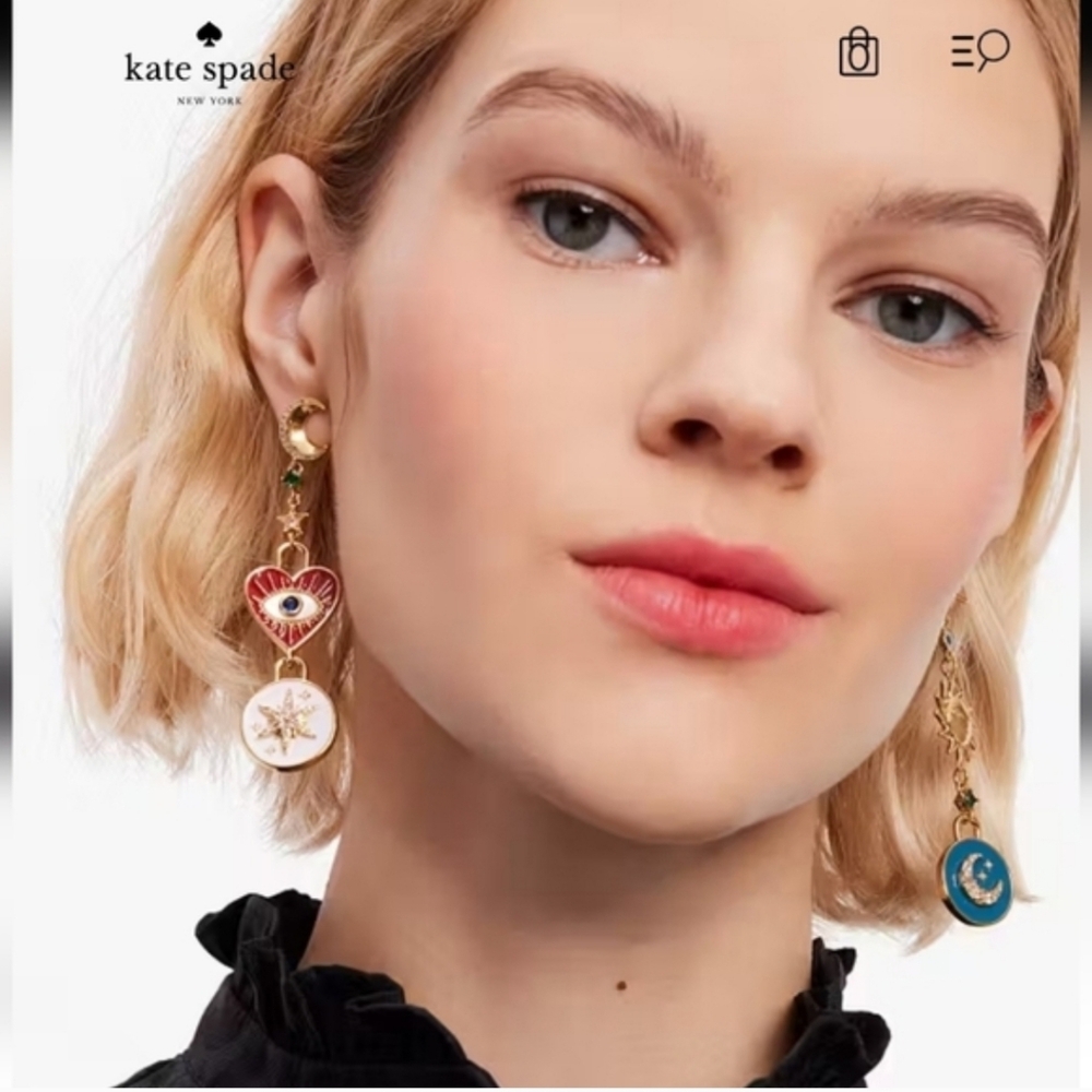 Kate Spade Like Magic Linear Earrings - Picture 4 of 8